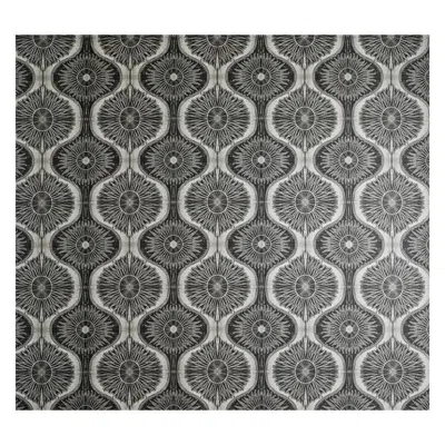 Pre-owned Anna Hayman Bibana Pewter Wallpaper In Gray