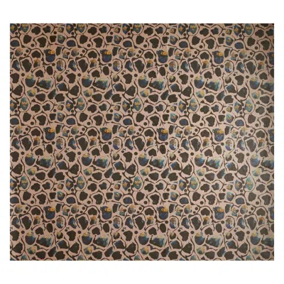 Pre-owned Anna Hayman Giraffe Blush Wallpaper In Brown