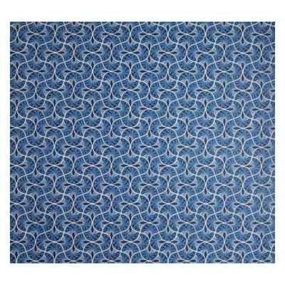 Pre-owned Anna Hayman Jazz Ink Wallpaper In Blue