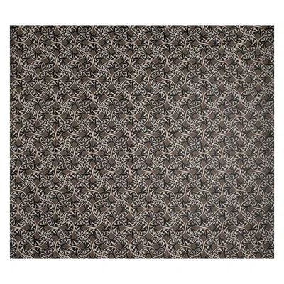 Pre-owned Anna Hayman Jazz Mono Mink Wallpaper In Black