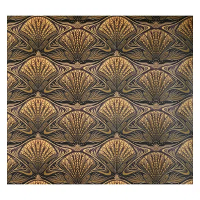 Pre-owned Anna Hayman Oyster Wallpaper In Brown