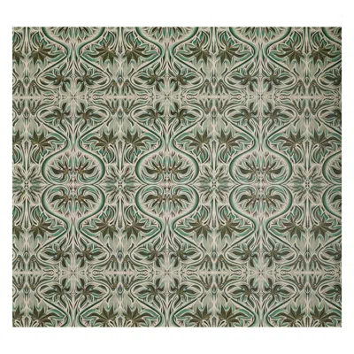 Pre-owned Anna Hayman Vittoria Vintage Wallpaper In Gray