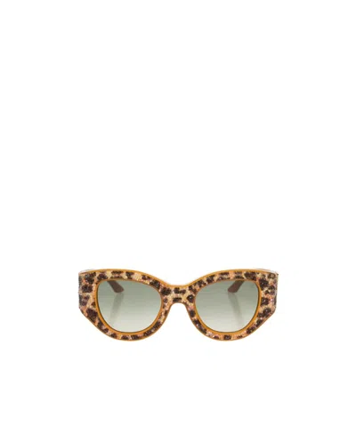 Anna-karin Karlsson Cat's Eye Sunglasses In Nude