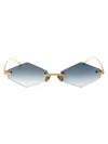 Anna-karin Karlsson Anna Karin Karlsson Sunglasses In Blue