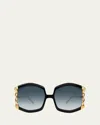 Anna-karin Karlsson La Vie En Rose Sunglasses In Black
