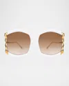 Anna-karin Karlsson La Vie En Rose Sunglasses In White