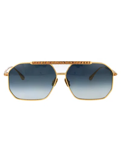 Anna-karin Karlsson Le Boss 2.0 Sunglasses In Blue