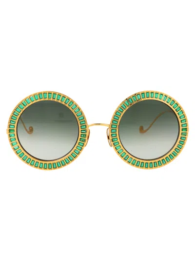 Anna-karin Karlsson Magic You 2.0 Sunglasses In Green