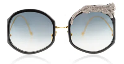 Anna-karin Karlsson Rose Et Le Reve - Ice Crystal Sunglasses In Blue