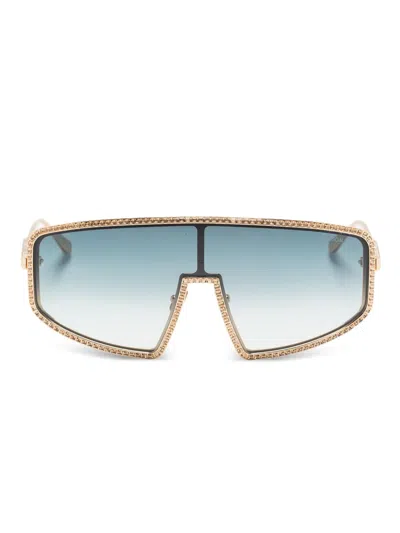 Anna-karin Karlsson Shady Luv Sonnenbrille In Yellow