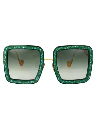 Anna-karin Karlsson Anna Karin Karlsson Sunglasses In Green