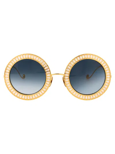 Anna-karin Karlsson Anna Karin Karlsson Sunglasses In Gold