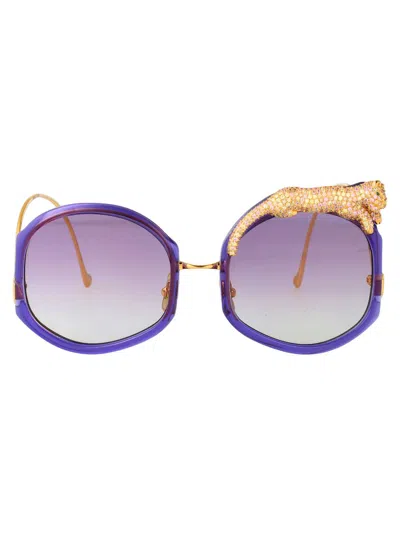 Anna-karin Karlsson Anna Karin Karlsson Sunglasses In Purple