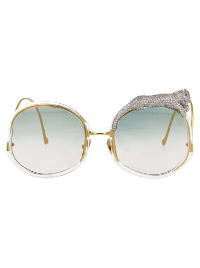 Anna-karin Karlsson Anna Karin Karlsson Sunglasses In Green