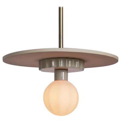 Pre-owned Anna Karlin Ceramic Pendant, Small In Brown