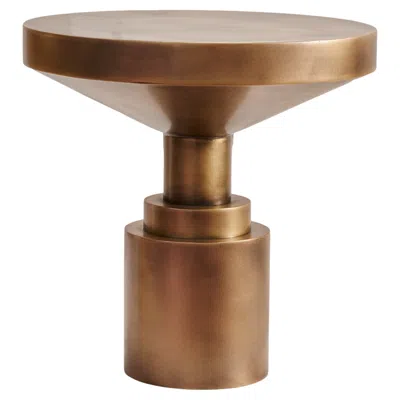Pre-owned Anna Karlin Chess Piece Side Table In Brown