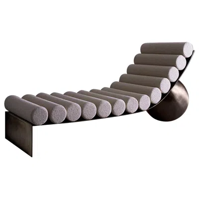 Pre-owned Anna Karlin Curved Chaise, Small In Black