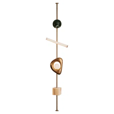 Pre-owned Anna Karlin Form Light, Bronze In Gold