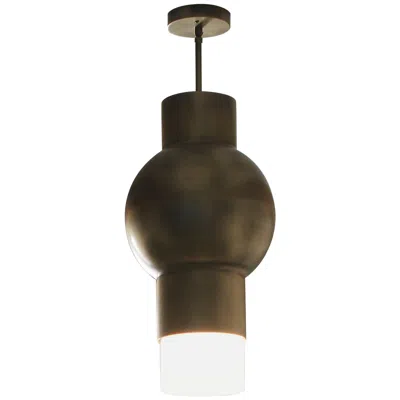 Pre-owned Anna Karlin Large Lantern Pendant In Black