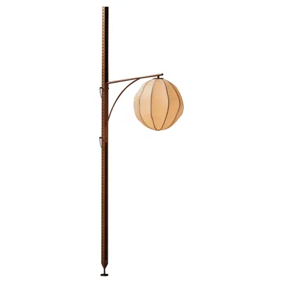 Pre-owned Anna Karlin Mulberry Globe Floor-to-ceiling Lamp In Purple