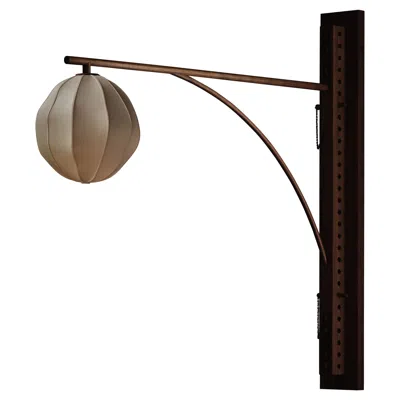 Pre-owned Anna Karlin Mulberry Globe Sconce - Large In Purple