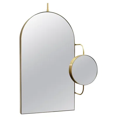 Pre-owned Anna Karlin Pendant Mirror In Gray