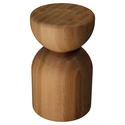 Pre-owned Anna Karlin Pillar Counter Stool, Shape C In Brown