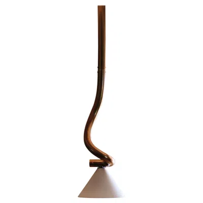 Pre-owned Anna Karlin Sketch Pendant - Single In Brown