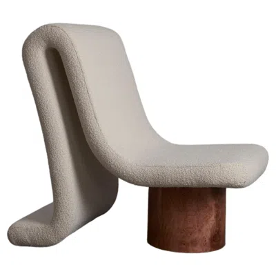 Pre-owned Anna Karlin Slump Chair In Brown