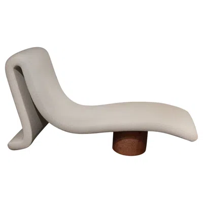 Pre-owned Anna Karlin Slump Chaise In Brown