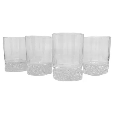 Pre-owned Anna Karlin Squidge Rocks Glasses, Set Of 4 In Gray
