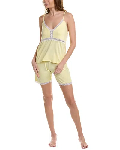 Anna Kay 2pc Lucy Babydoll Set In Yellow