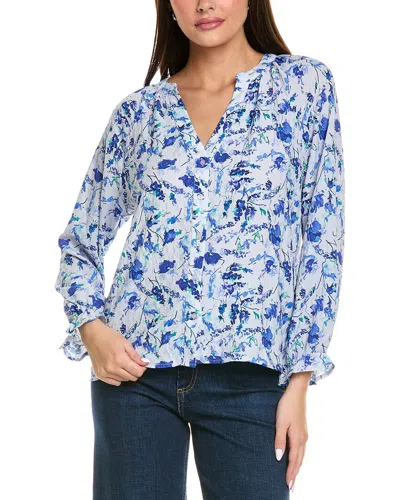 Anna Kay Adellia Blouse In Blue