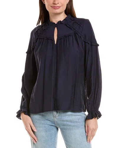 Anna Kay Alenna Blouse In Blue