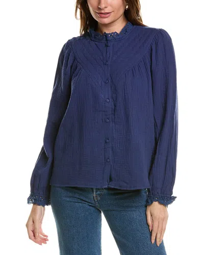 Anna Kay Alpine Blouse In Black
