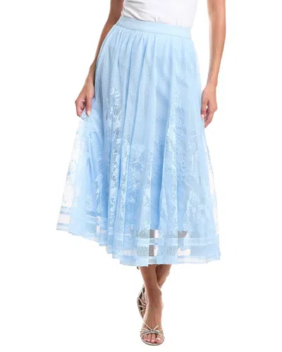 Anna Kay Amethyste Lace Skirt In Multi