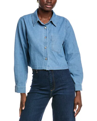 Anna Kay Antigua Top In Blue