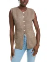 Anna Kay Atchamy Vest In Brown