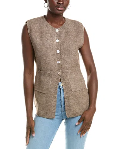 Anna Kay Atchamy Vest In Brown