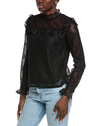 Anna Kay Austine Lace Chemise In Black