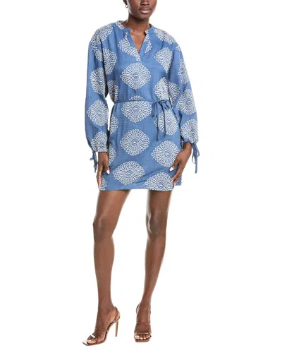 Anna Kay Belinda Mini Dress In Blue