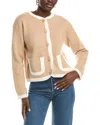 Anna Kay Blanca Cashmere-blend Cardigan In Neutral