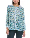 Anna Kay Blouse In Blue