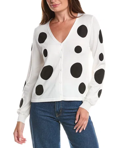 Anna Kay Cardigan Flamingo Dots Cardigan In Black