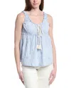 Anna Kay Carley Blouse In Blue