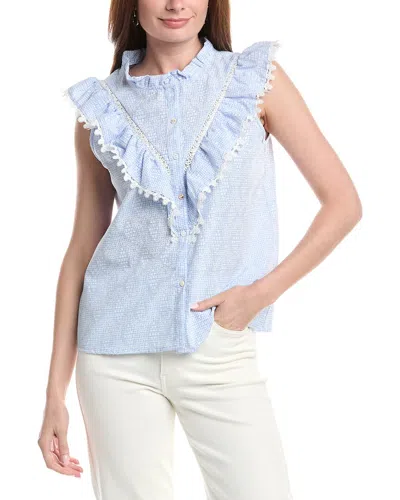 Anna Kay Carley Blouse In Blue