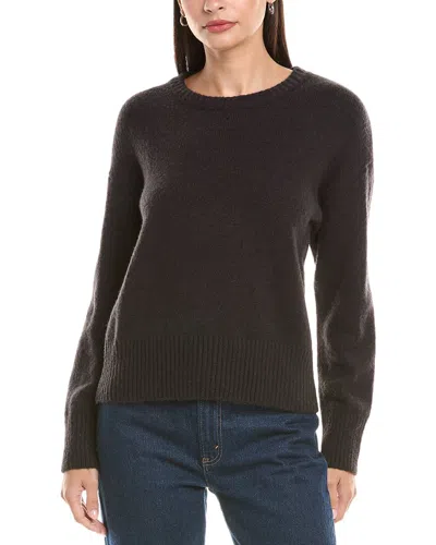 Anna Kay Cashmere-blend Pullover In Black