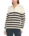 Anna Kay Cashmere-blend Pullover In White