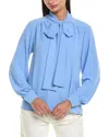 Anna Kay Charlene Blouse In Blue
