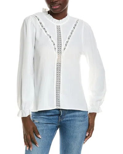 Anna Kay Charmie Blouse In White